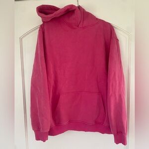 Soft Oversized Hot Pink Hoodie